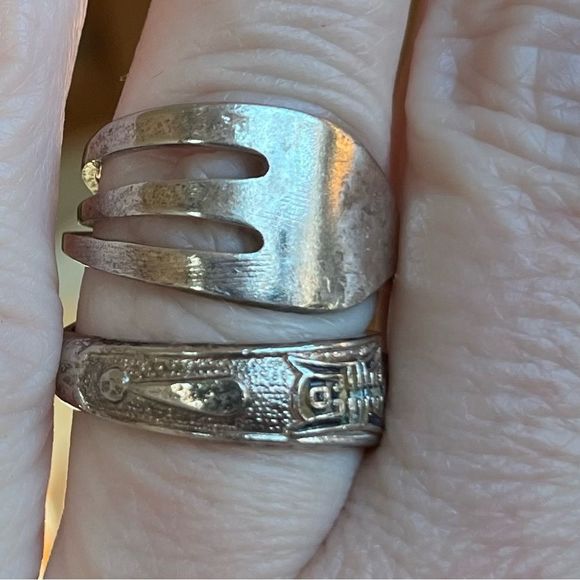 Source Unknown Jewelry - Fork ring Sz 6 3/4